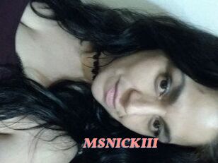 MSNICKIII